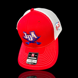 PRE_SALE: JDA Raiders Red White Special Edition 803 Structured Trucker Hat