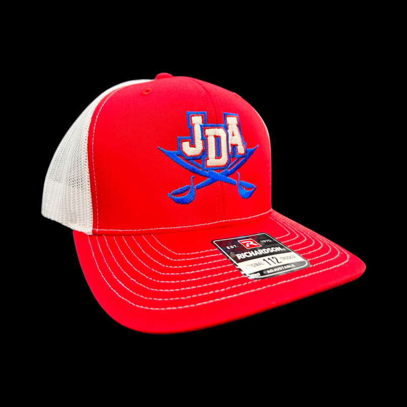 PRE_SALE: JDA Raiders Red White Special Edition 803 Structured Trucker Hat