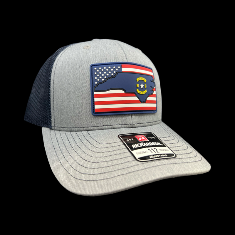 Richardson 112 North Carolina Patriotic Performance Trucker Hat