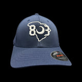 803 Flexfit Fitted Navy Cotton youth hat