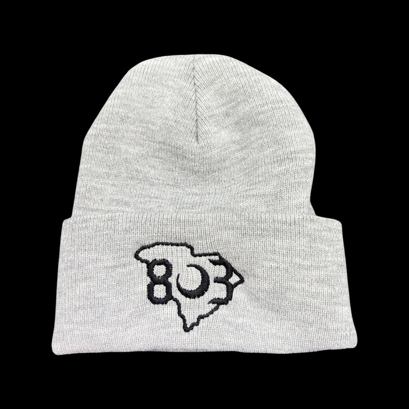 803 Heather Grey Cold Weather Beanie