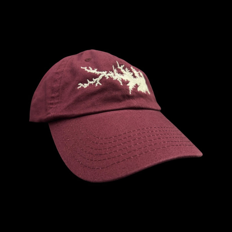 1776 $19 SC Lake Murray Garnet Adjustable Cleanup Hat