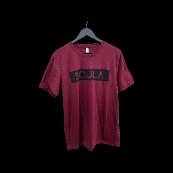 SCOLA Garnet Heather Premium Unisex Tee