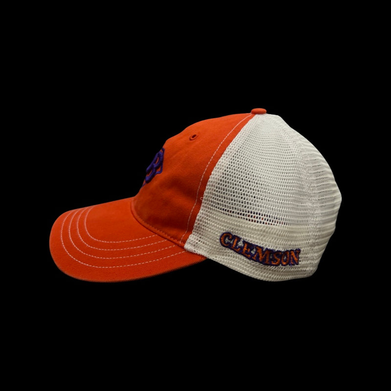 803 Richardson Clemson Side Logo Orange Cleanup Hat