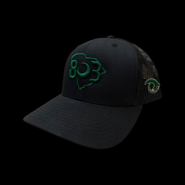 803 River Bluff Special Edition “Midnight” black Trucker