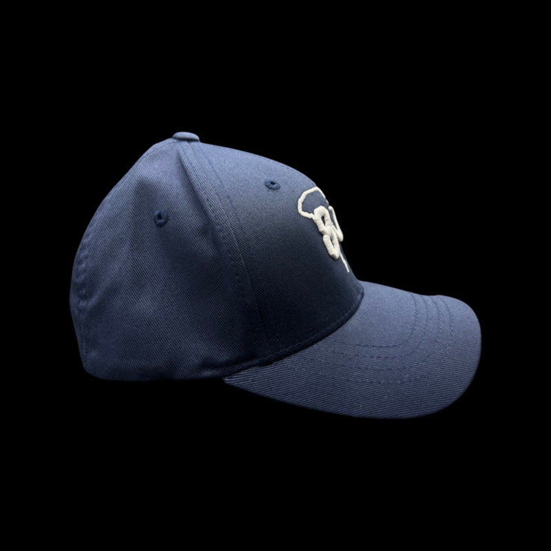 803 Flexfit Fitted Navy Cotton youth hat