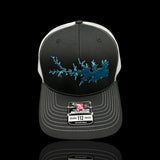 Richardson Lake Murray Charcoal White Trucker