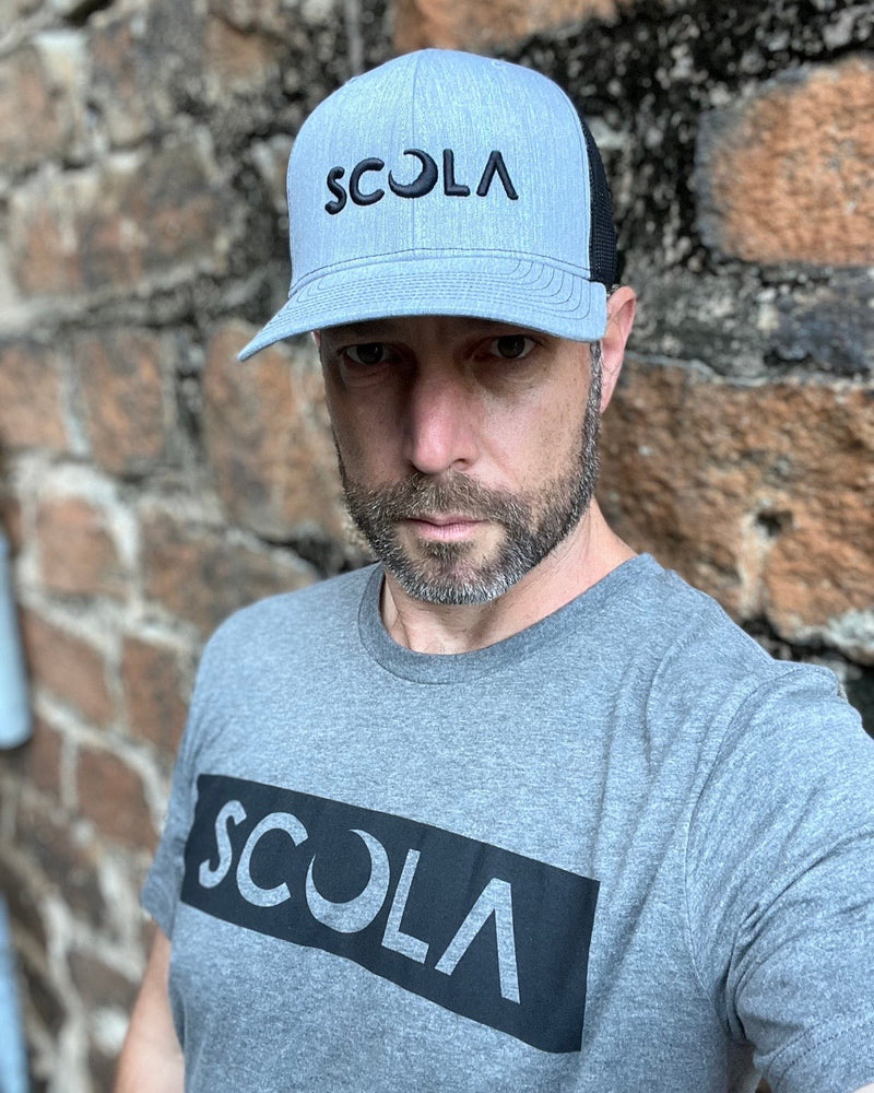 SCOLA Slate Blue Heather Premium Unisex