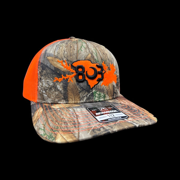 803 Richardson Realtree Edge Lake Murray Life Trucker Hat