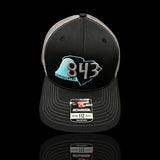 843 Lowcountry Richardson Black Steel Trucker