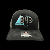 843 Lowcountry Richardson Black Steel Trucker