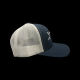 803 Yupoong Lake Murray Life Navy White Trucker Hat