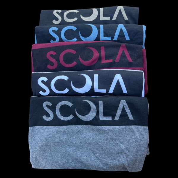 SCOLA Slate Blue Heather Premium Unisex