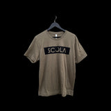 SCOLA Olive Heather Premium Unisex Tee