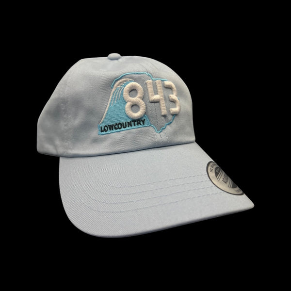 843 Lowcountry Yupoong Light Blue Adjustable Cleanup Hat