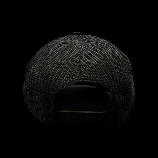 803 Richardson Black Gunmetal Trucker