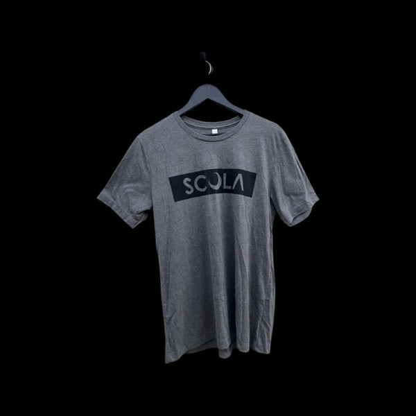 SCOLA Deep Grey Heather Unisex Premium Tee