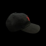 803 Yupoong Carolina Black Widow Garnet Adjustable Cleanup Hat