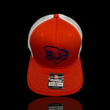 803 Richardson Clemson Orange Side Logo Trucker Hat