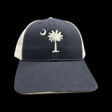 1776 Palmetto Moon Navy White Trucker Hat