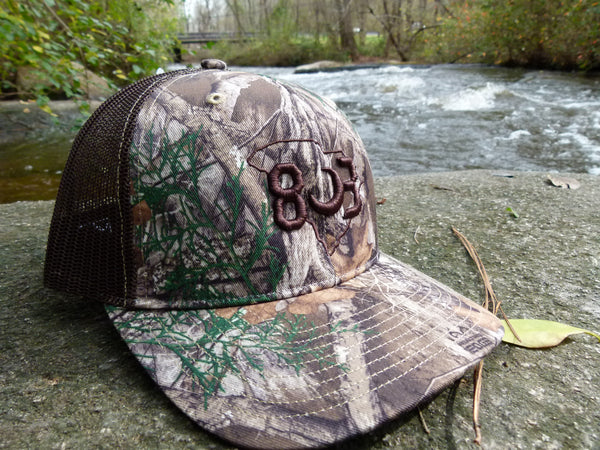 803 Richardson Realtree Edge Brown Trucker