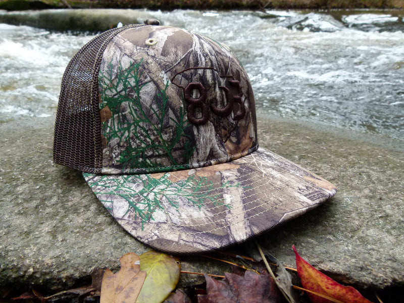 803 Richardson Realtree Edge Brown Trucker