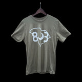 803 Vintage Unisex Olive Heather Premium Tee