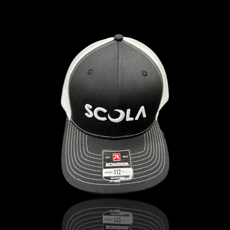 SCOLA Richardson Black-White Trucker