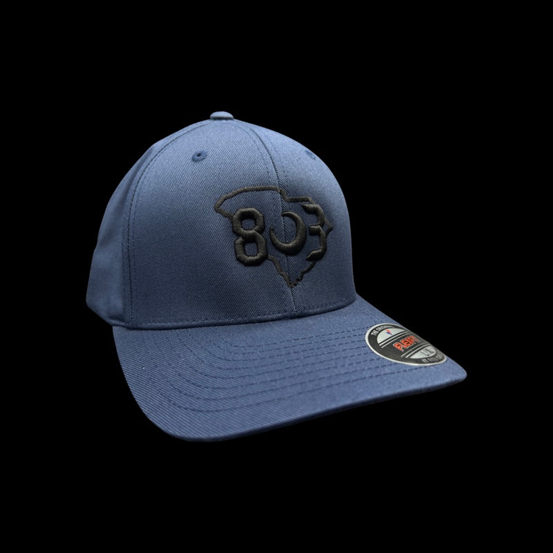 803 Flexfit Navy Fitted Cotton hat