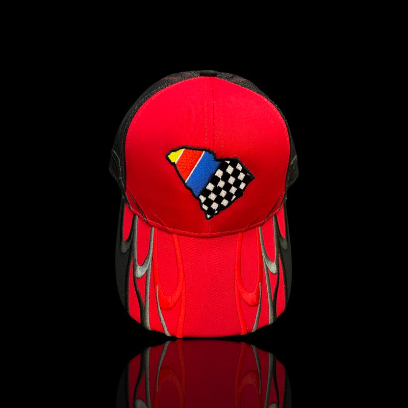 843 Racing DNA Red - Black Trucker