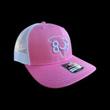 803 Richardson Pink White Trucker