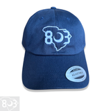 803 Yupoong Navy Adjustable Cleanup Hat