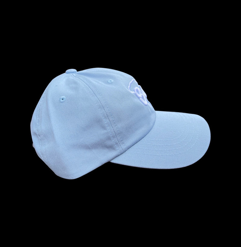 803 Yupoong Adjustable Light Blue Cleanup Hat