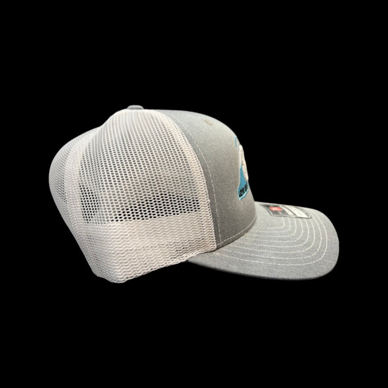 843 Lowcountry Richardson Heather Grey-White Trucker