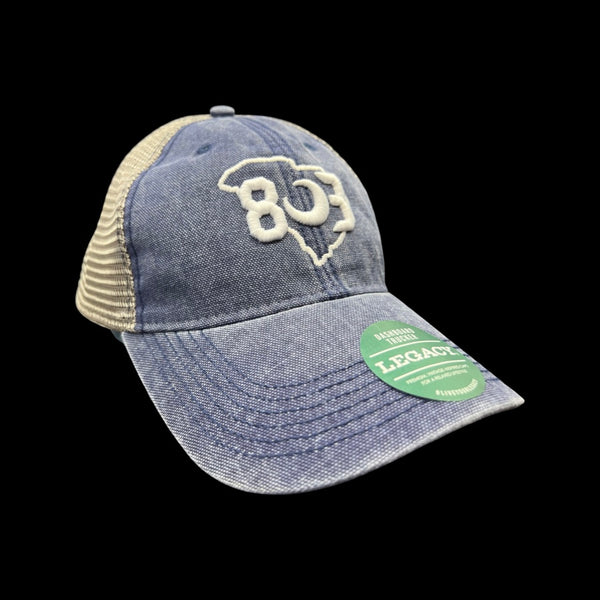 803 Legacy Vintage Low Profile Navy Trucker