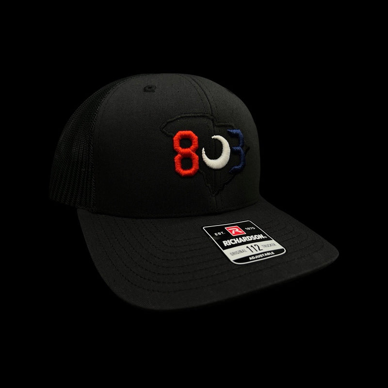 803 America Richardson Black Trucker