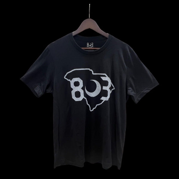 803 Vintage Unisex Black Premium Tee