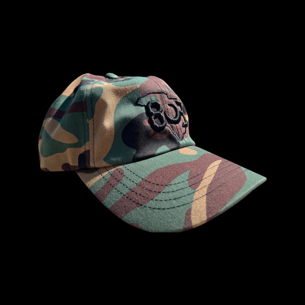 803 Yupoong Adjustable Camo Cleanup Hat