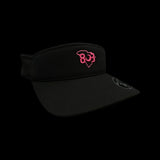 803 Flexfit Adjustable Visor - Black Hot Pink