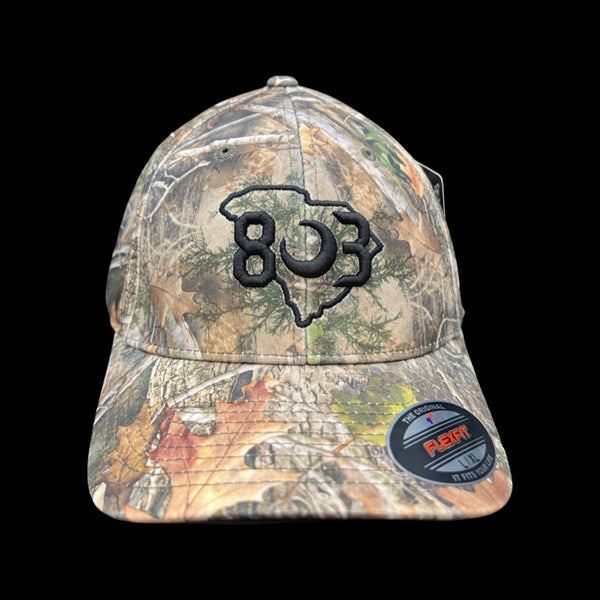 803 Flexfit True Timber Camo Fitted hat