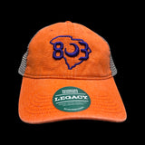 803 Legacy Vintage Clemson Orange Low Profile Trucker