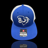 803 Richardson 115 Low Profile Royal Blue Trucker