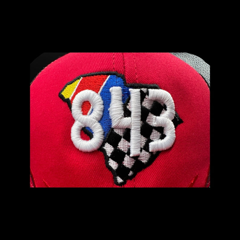 843 Racing DNA Red - Black Trucker