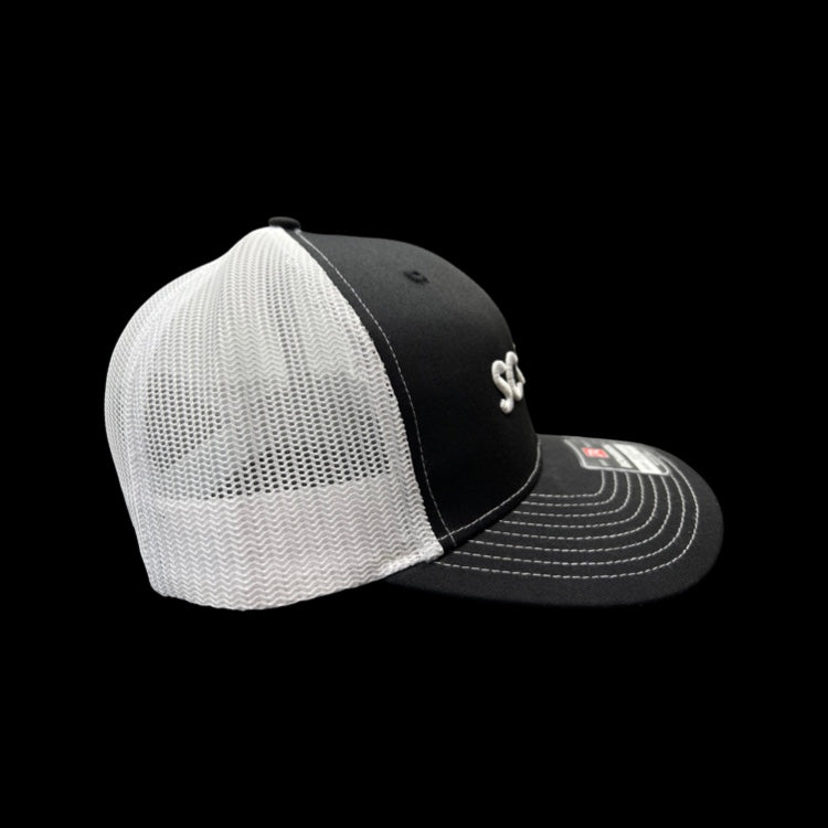 SCOLA Richardson Black-White Trucker