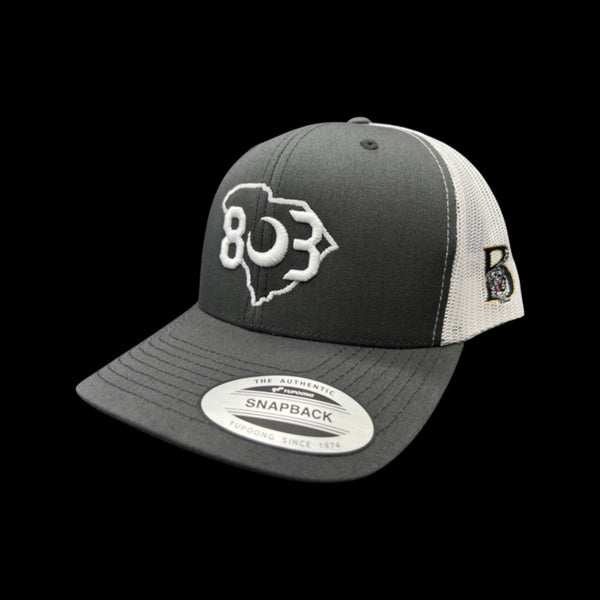 803 Blythewood Special Edition Charcoal Trucker Hat