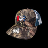 803 America Richardson Mossy Oak Camo Trucker