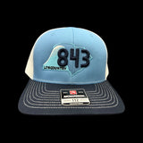 843 Lowcountry Richardson Navy White Trucker