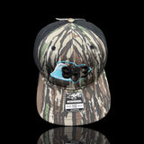 843 Lowcountry Richardson Realtree Original Black Trucker