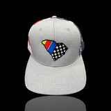 SC Racing DNA Stars & Stripes Heather Grey Trucker