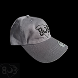 803 Yupoong Charcoal Adjustable Cleanup Hat